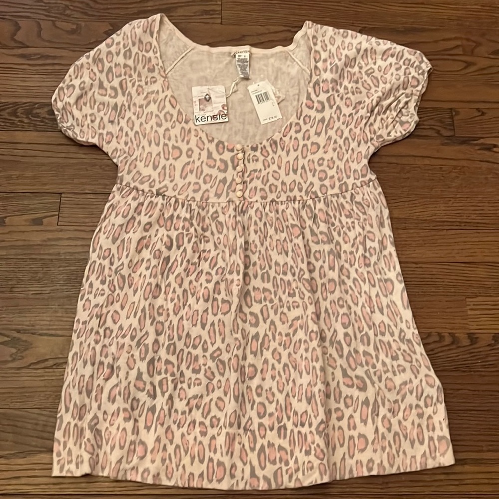 Kensie pastel print dress.